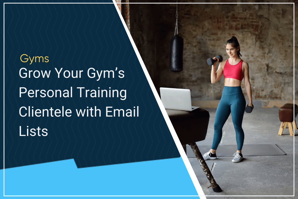 grow your gym's list of personal training clients with email lists