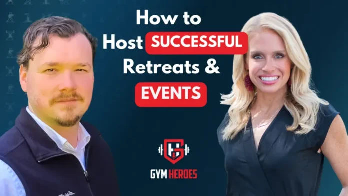 run successful fitness retreats and events