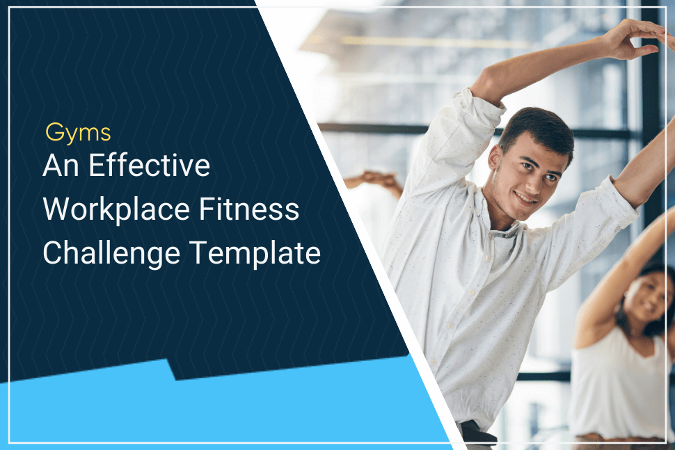 workplace fitness challenge template for gym owners to serve offices